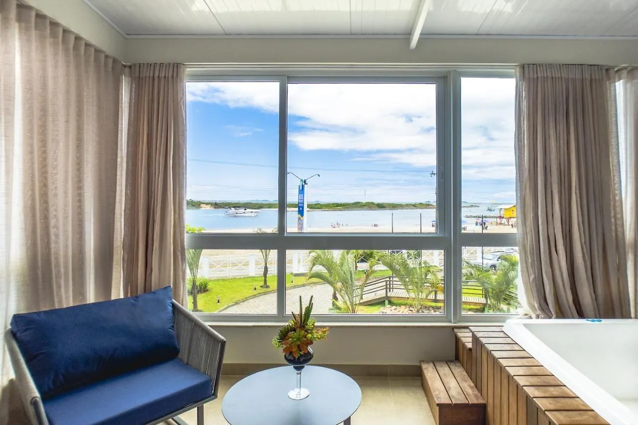 בלנאריו בארה דו סול Hotel Bandeirantes Da Barra  בלנאריו בארה דו סול